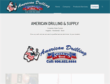 Tablet Screenshot of americandrillingandsupply.com